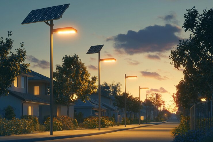 INSTALLATION OF SOLAR STREET LIGHTS
