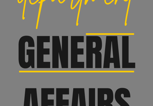 GENERAL AFFAIRS DEPARTMENT